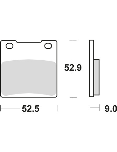 BROMSBELÄGG LMP156ST