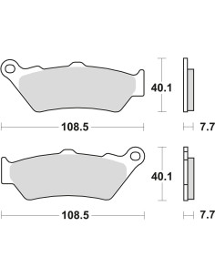 BROMSBELÄGG LMP274ST