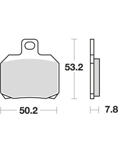 BROMSBELÄGG LMP330ST