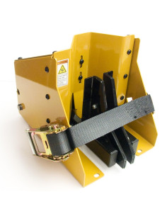 WHEEL CLAMP ASSEMBLY YELLOW