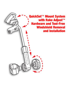 WS DEFLECTOR SCR TINT 31mm Q-CLAMP 2