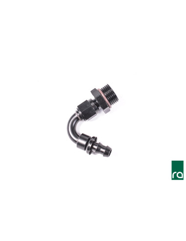 AN10 ORB till Pushlok Slangkoppling, 120, 9,5mm