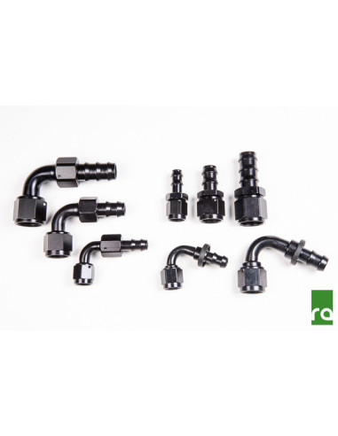 PUSHLOK HOSE END, 6AN STRAIGHT