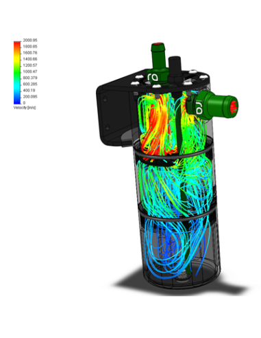 COMPETITION CATCH CAN KIT TALL