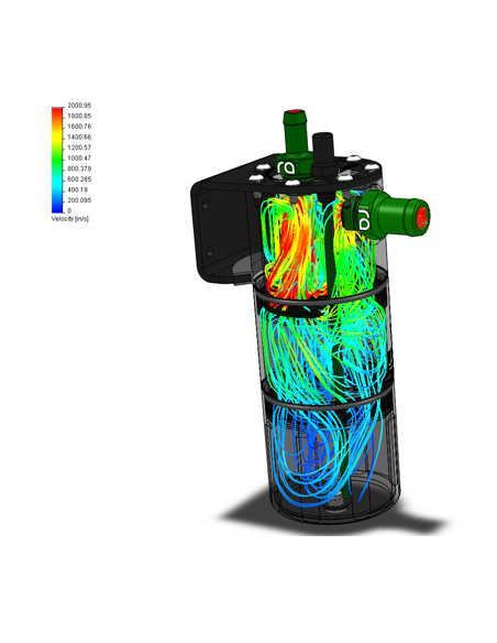 COMPETITION CATCH CAN KIT SHORT