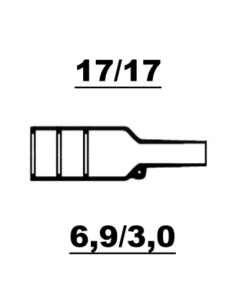 Raychem Rak Gjuten Krympslang 17/17 - 6,9/3
