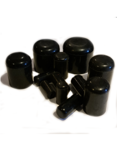 Silikonhatt 10mm Svart