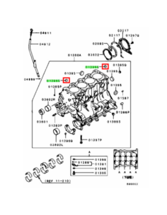 Styrningar Block och Topp EVO 3/4/5/6/7/8/9