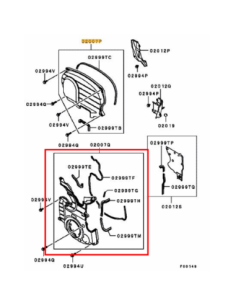 Bröstkåpa Nedre EVO 9