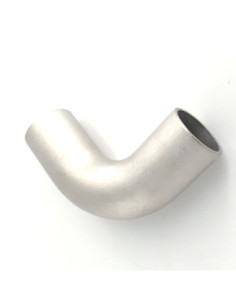 Lång Radie Med Ben - Passar Wastegate Port 6CYL Kollektor (46.6MM ID / 52MM OD)