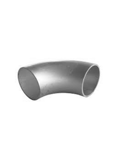 Aluminium Böj 90 76X3 MM, Lång Radie