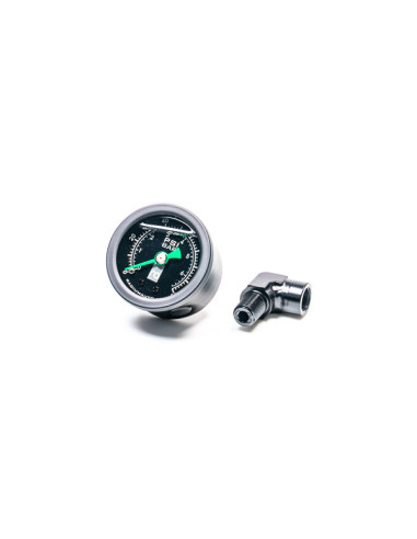 FUEL PRESSURE GAUGE 90DEG ADAP