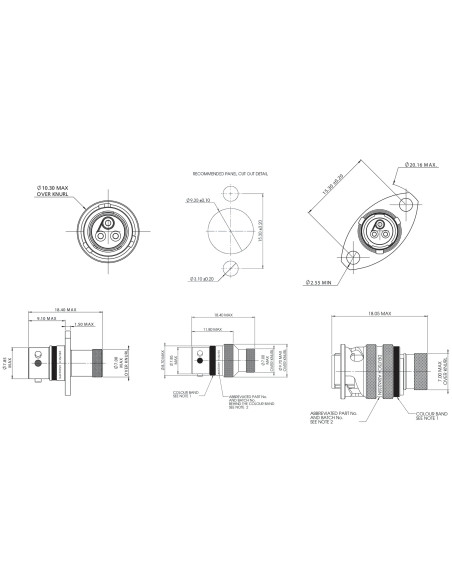Deutsch Autosport ASX Socket Connectors