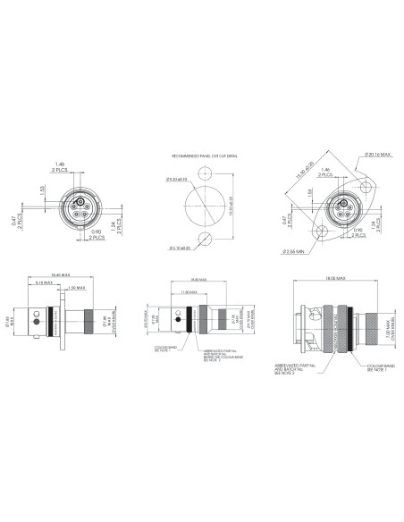 Deutsch Autosport ASX Socket Connectors