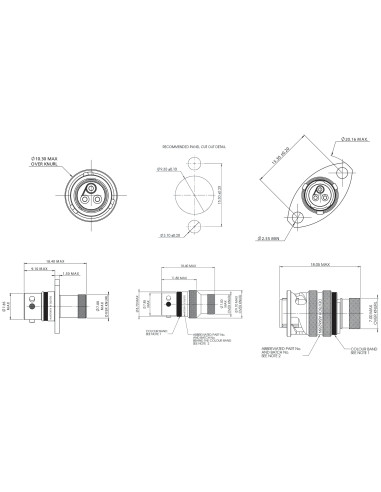 Deutsch Autosport ASX Socket Connectors