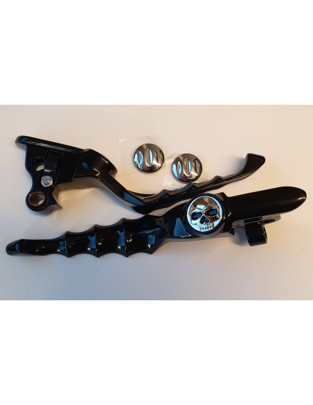 ZOMBIE LEVERS BLACK 08-UP TOURINB