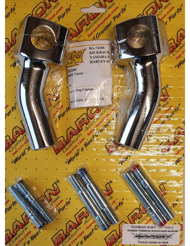 UNIVERSAL MOUNT KICKBACK RISERS B