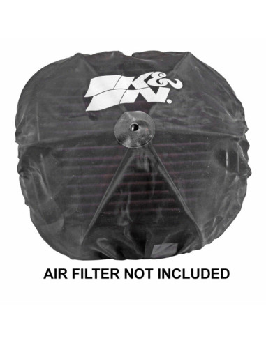 KN DRYCHARGER FILTER WRAP BLK UNIVE