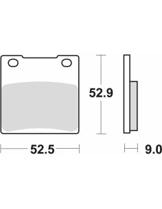 BROMSBELÄGG LMP156SR