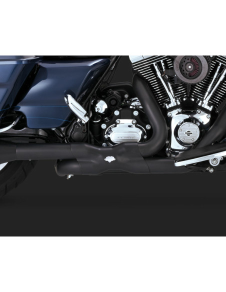 FLH/FLT 09-16 POWER DUALS BLACK*