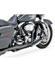 FLH/FLT 95-08 DUALS, BLACK