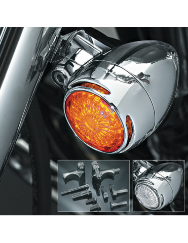 SM LED SILBULLETAMBER41MM WIDE G