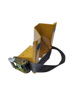 DYNO WHEEL STOP YELLOW WSTRAP