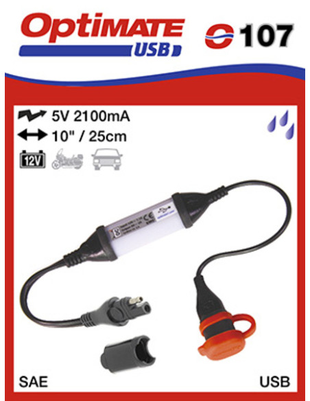 SAE UNIVERSAL USB LADDARE 2Ah