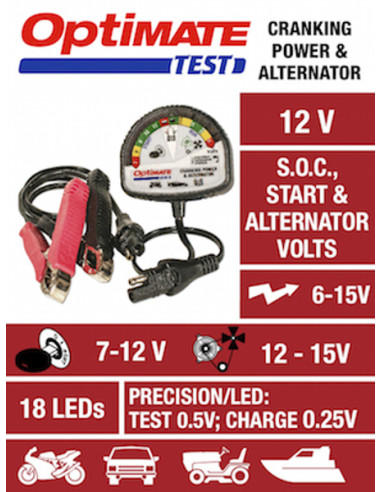 TESTMATE MINI CRANK VOLT/CHRG VOLT