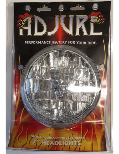 HEADLIGHT, 7 SKULL *B*