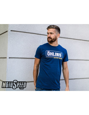 **Ö Factory Racing T-Shirt Blue -