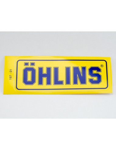 Stic "ÖHLINS" blue/yell 50x