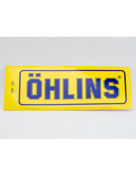 Stic "ÖHLINS" blue/yell 50x