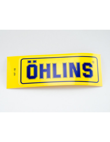 Stic "ÖHLINS" blue/yell 60x