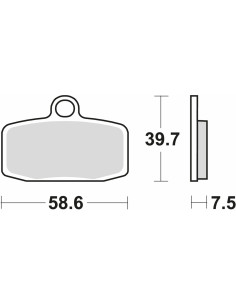 BROMSBELÄGG LMP485ORR