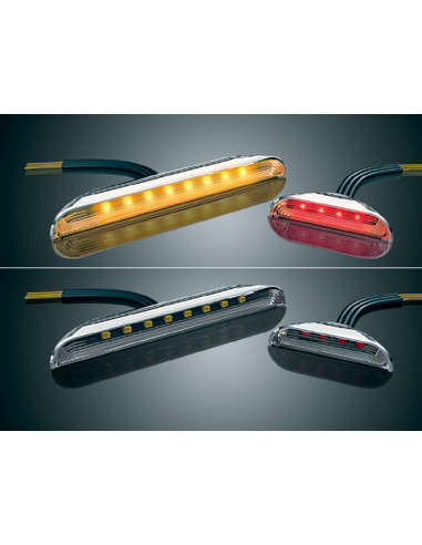 LED LOUVER LIGHTS 2 RED 