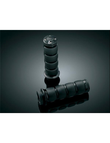 BLACK ISO-GRIPS FOR SPORT BIKES