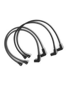 DYNA TÄNDKABEL SET 7MM KOPPAR SVART