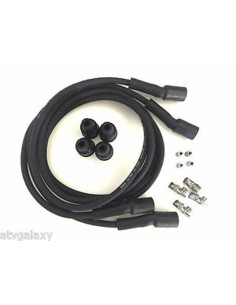 DYNA TÄNDKABEL SET 7MM KOPPAR SVART 2