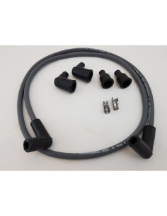 DYNA TÄNDKABEL SET 8MM GRÅ HD 2