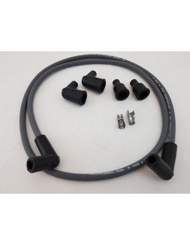 DYNA TÄNDKABEL SET 8MM GRÅ HD